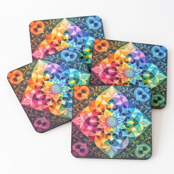 Item preview, Sacred Geometry Rainbow designed and sold by KirstenStar.