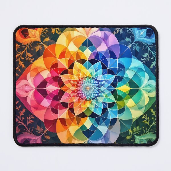 Item preview, Sacred Geometry Rainbow designed and sold by KirstenStar.