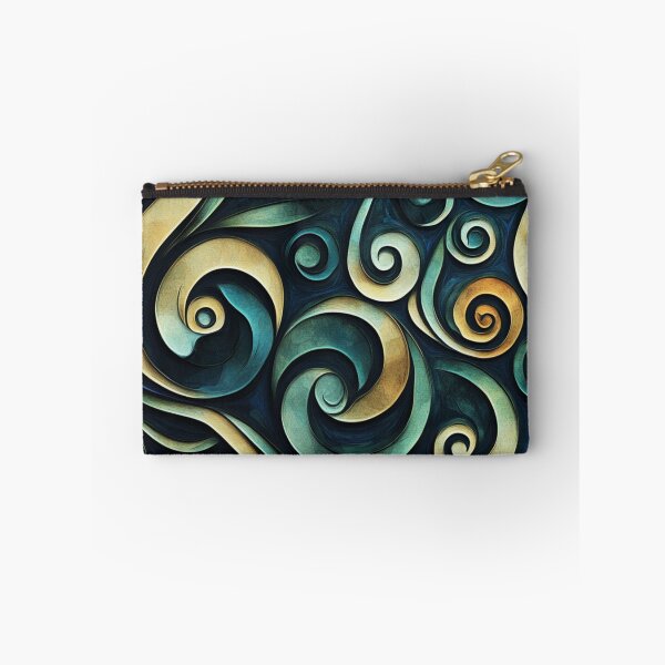 Item preview, New Zealand Paua Māori Pattern Koru Design 371 designed and sold by GrinGalore.