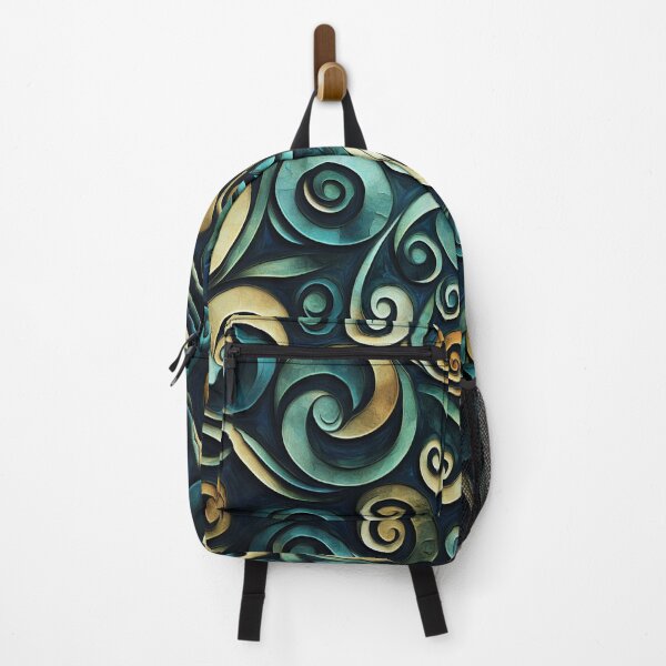 Item preview, New Zealand Paua Māori Pattern Koru Design 371 designed and sold by GrinGalore.