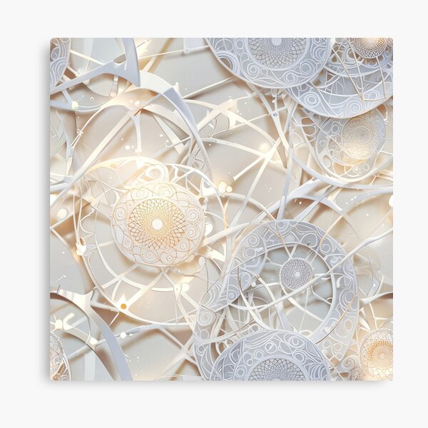 Item preview, A dreamy blend of fibonacci spirals and geometry overlays designed and sold by CoolPixels.