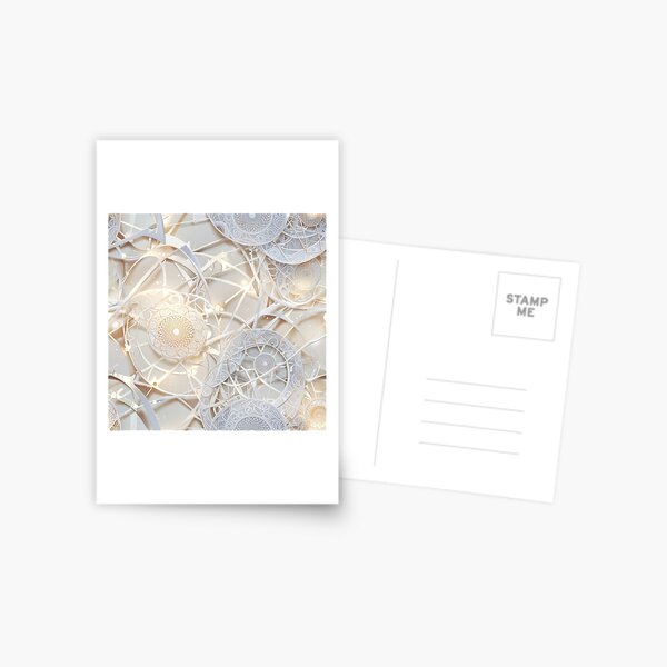 Item preview, A dreamy blend of fibonacci spirals and geometry overlays designed and sold by CoolPixels.