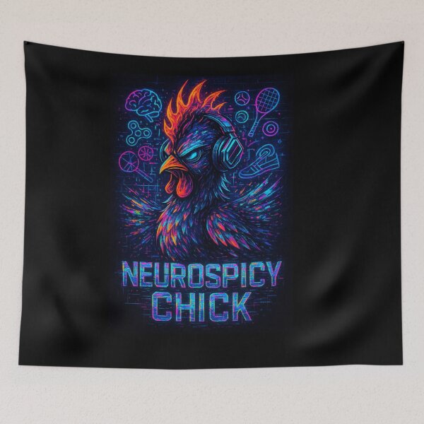 Item preview, NEUROSPICY CHICK 3 designed and sold by AnTartstudios.