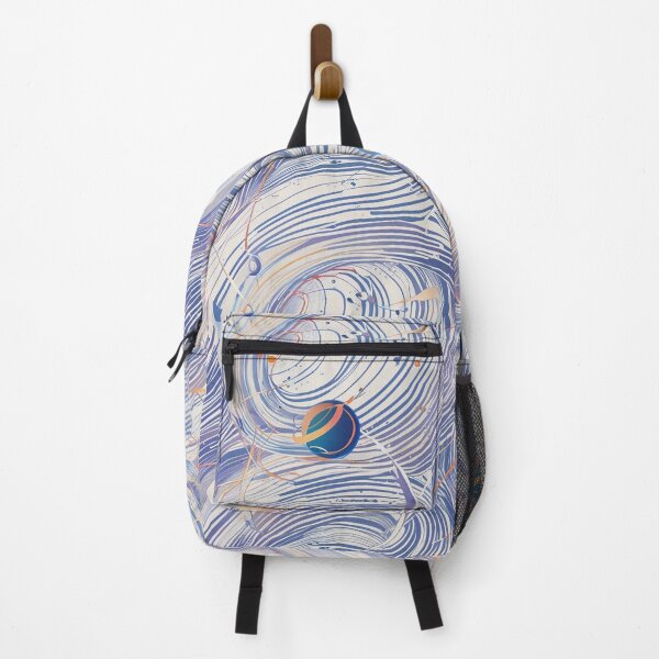 Item preview, Abstract Swirling Lines with Floating Spheres in a Dynamic Style designed and sold by CoolPixels.