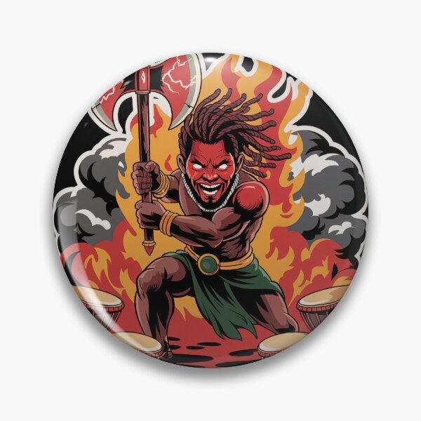 Item preview, Shango (Yoruba – Nigeria) designed and sold by Random Designs.