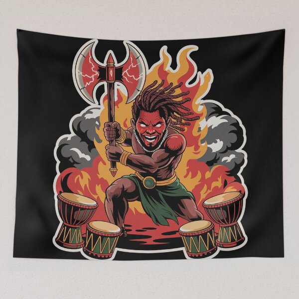 Item preview, Shango (Yoruba – Nigeria) designed and sold by Random Designs.