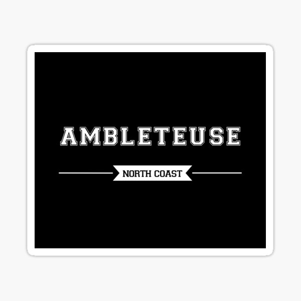 Vista previa del artículo con la obra «Ambleteuse, tesoro de la Costa de Ópalo [negro]», diseñado y vendido por FrenchTouch77.