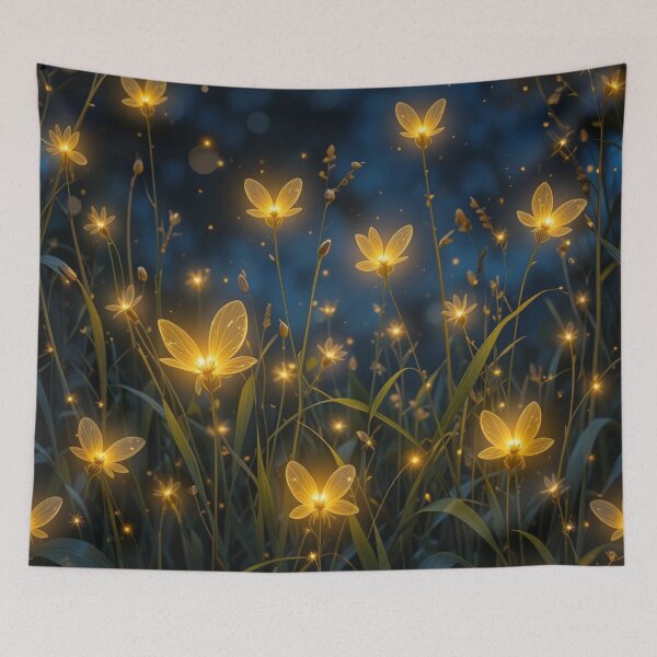 Item preview, Glowing flowers designed and sold by InezPhotography.