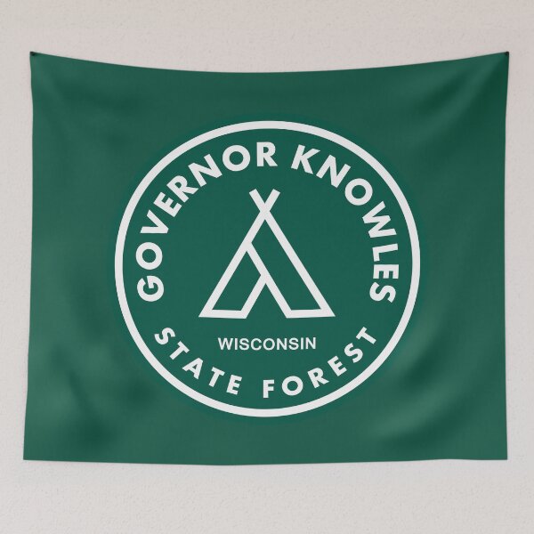 Item preview, Governor Knowles State Forest Wisconsin Tent designed and sold by bivenart.