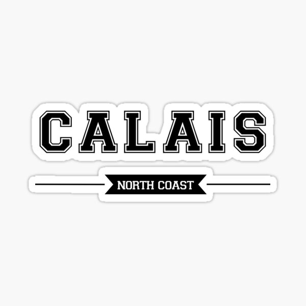 Vista previa del artículo con la obra «Calais, puerta de entrada a Inglaterra», diseñado y vendido por FrenchTouch77.