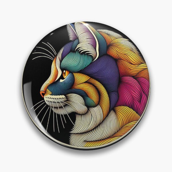 Item preview, Intricate Cat Mandala Design for Pet Accessories and Apparel – Perfect for Animal Lovers and Stylish Pet Fashion designed and sold by knalpot-design.