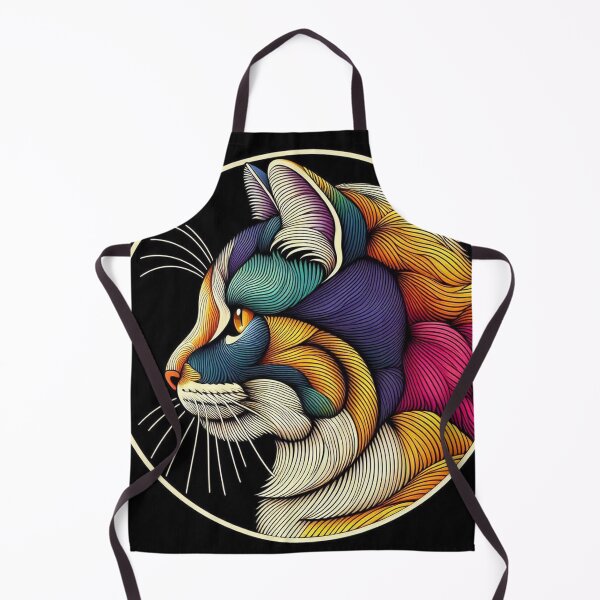 Item preview, Intricate Cat Mandala Design for Pet Accessories and Apparel – Perfect for Animal Lovers and Stylish Pet Fashion designed and sold by knalpot-design.