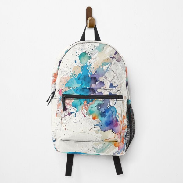 Item preview, Vibrant Watercolor Splashes in Abstract Artistic Arrangement designed and sold by CoolPixels.