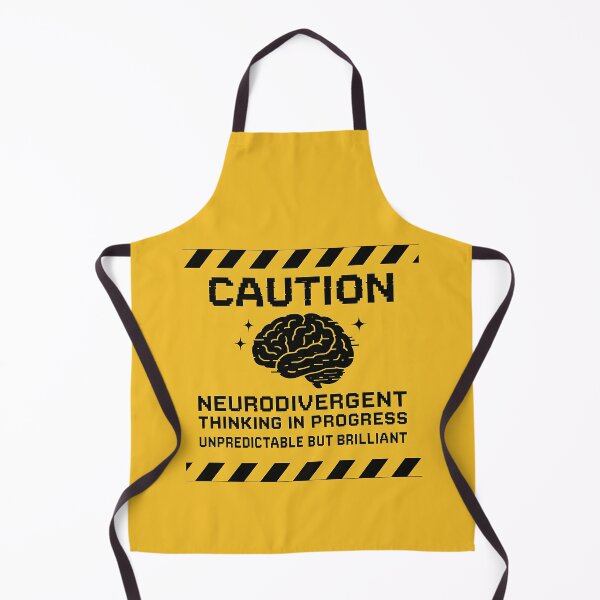 Item preview, ⚠️ Caution – Neurodivergent Thinking in Progress, Unpredictable but Brilliant designed and sold by Zamoar.
