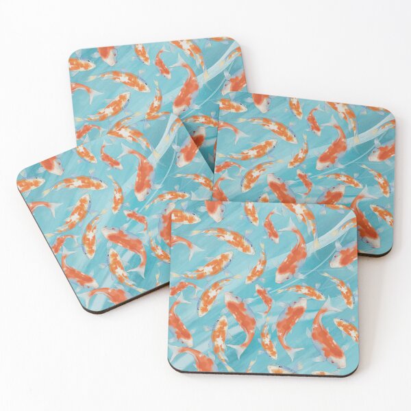 Item preview, Yin and yang koi orange fish air bending  designed and sold by NadiTrends.