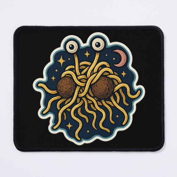 Item preview, Pop flying spaghetti monster designed and sold by KokeCouture.