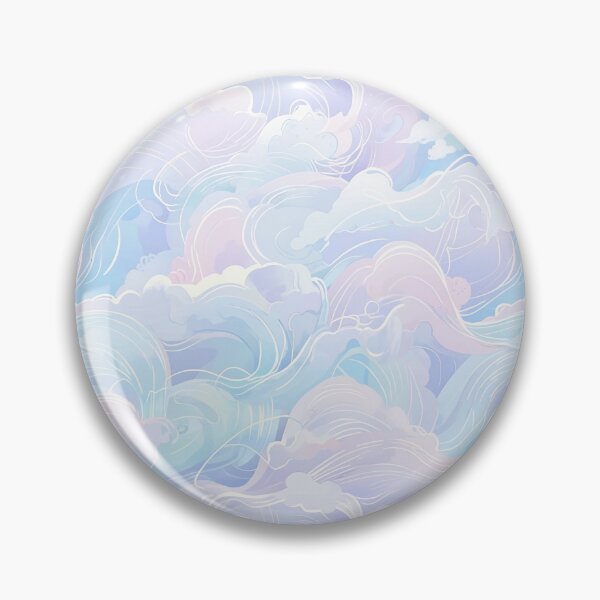 Item preview, Soft Pastel Abstract Swirl Clouds and Flowing Lines in Dreamy Sky Atmosphere designed and sold by CoolPixels.