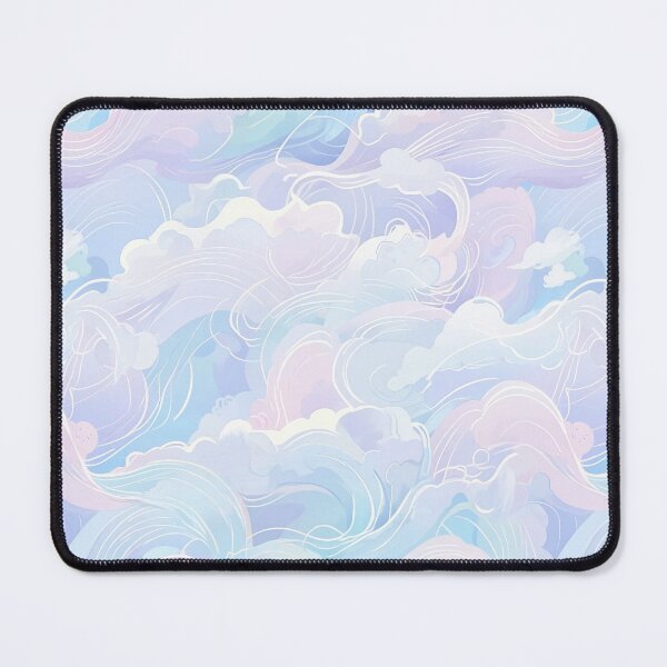 Item preview, Soft Pastel Abstract Swirl Clouds and Flowing Lines in Dreamy Sky Atmosphere designed and sold by CoolPixels.