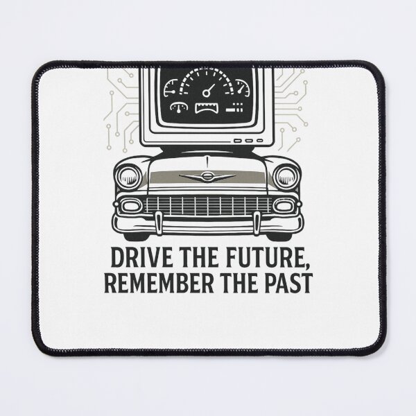Item preview, Analog Soul, Digital Drive – Retro Future Tee designed and sold by Fiercest128.