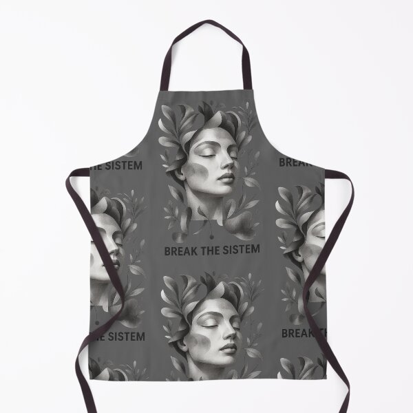 Item preview, The phrase "Break the System " black and white pattern . designed and sold by Pekilot.