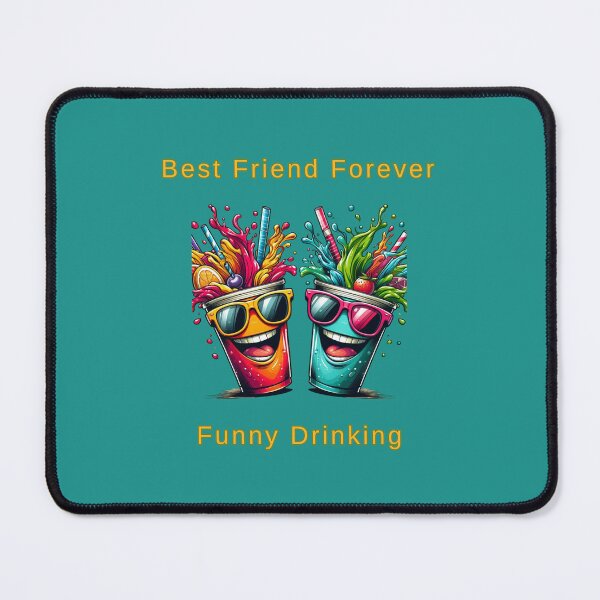 Item preview, Best Friend Forever Funny Drinking designed and sold by TrendsLook.