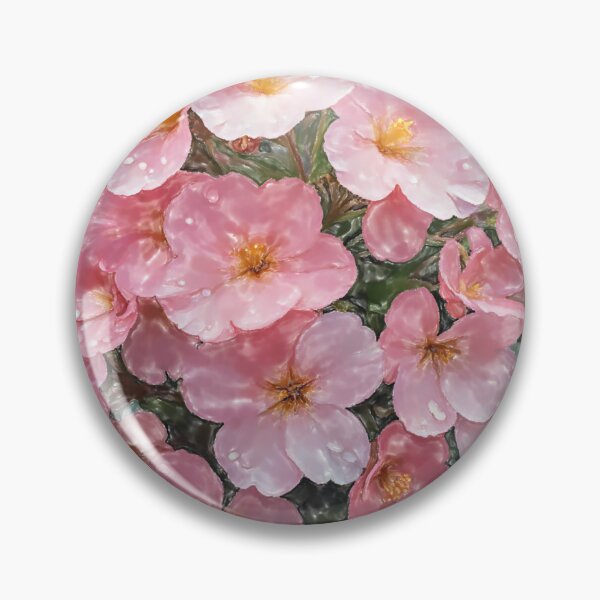 Item preview, Primula painted in delicate layers designed and sold by Marcu Ioachim.