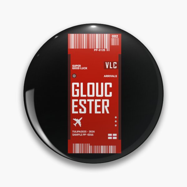 Item preview, Gloucester UK Travel Sticker designed and sold by TulipaGraphics.