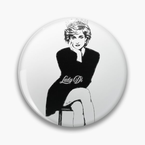 Item preview, Lady Di - Crowned Silhouette designed and sold by Hen-C-Art.