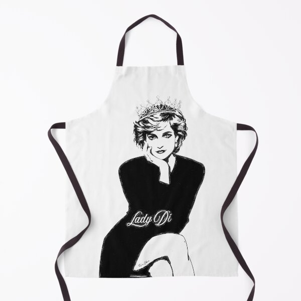 Artikelvorschau, Lady Di – Gekrönte Silhouette entworfen und verkauft von Hen-C-Art.