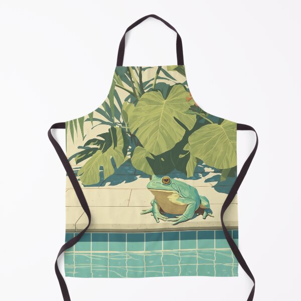 Item preview, Tropical Frog Poolside Chill designed and sold by junkydotcom.