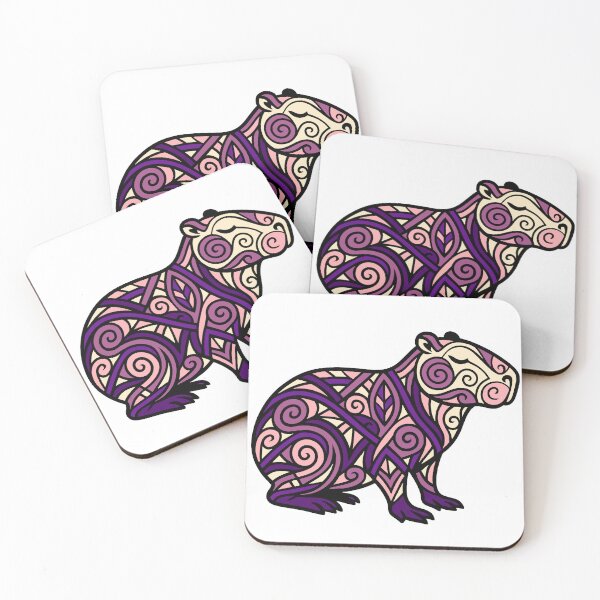 Item preview, Intricate capybara designed and sold by SpectrumShine.
