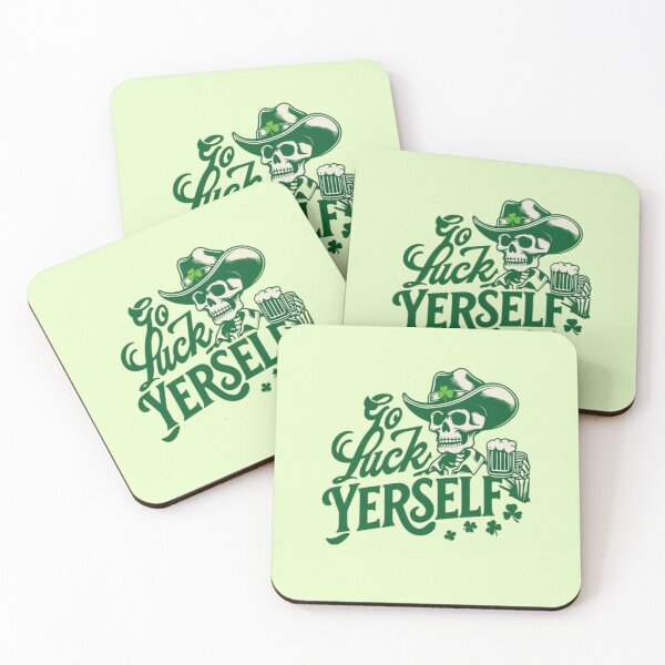 Item preview, Playful Green Skeleton Cowboy With Beer And Festive designed and sold by Aise06.