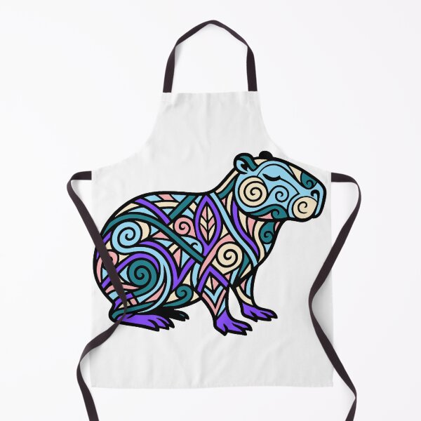 Item preview, Intricate capybara designed and sold by SpectrumShine.