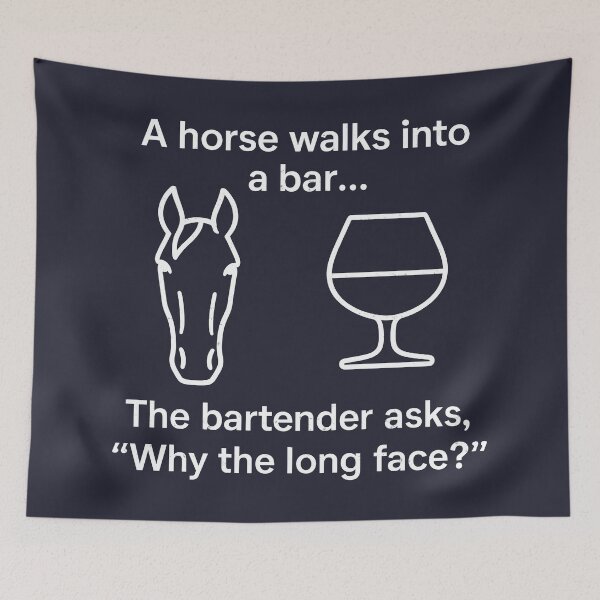 Item preview, Horse Joke  designed and sold by HowToCanadian.