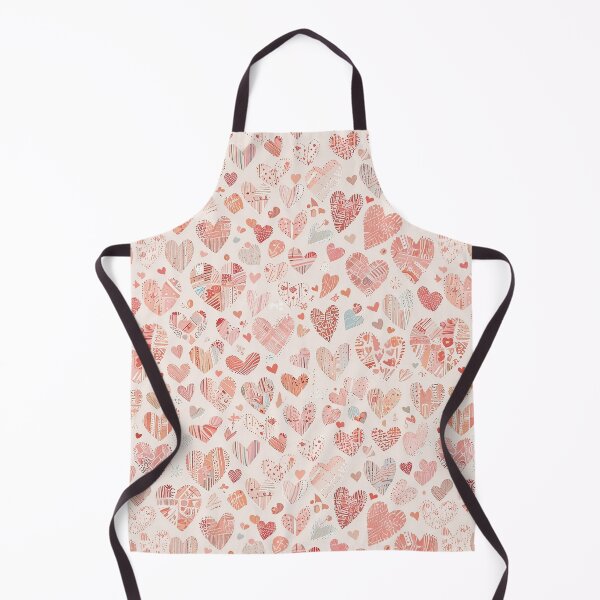 Item preview, Patterned Hearts Design In Warm Pink Tones Creating A Lovely Design designed and sold by CoolPixels.
