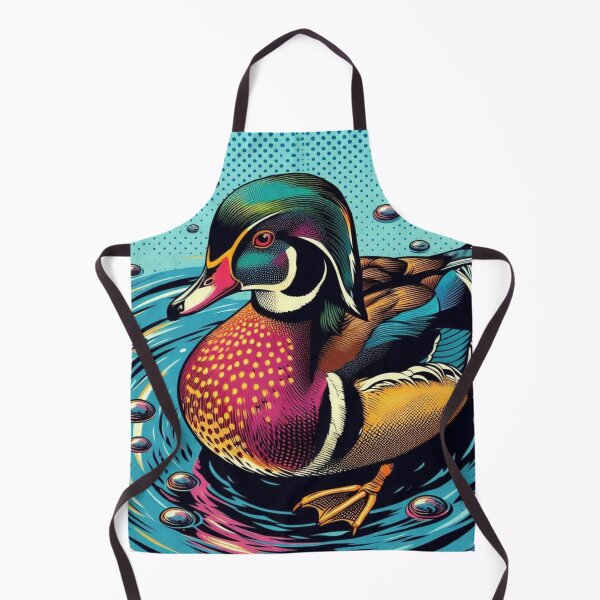 Item preview, Wild duck in pop art style designed and sold by Dogandesighn.