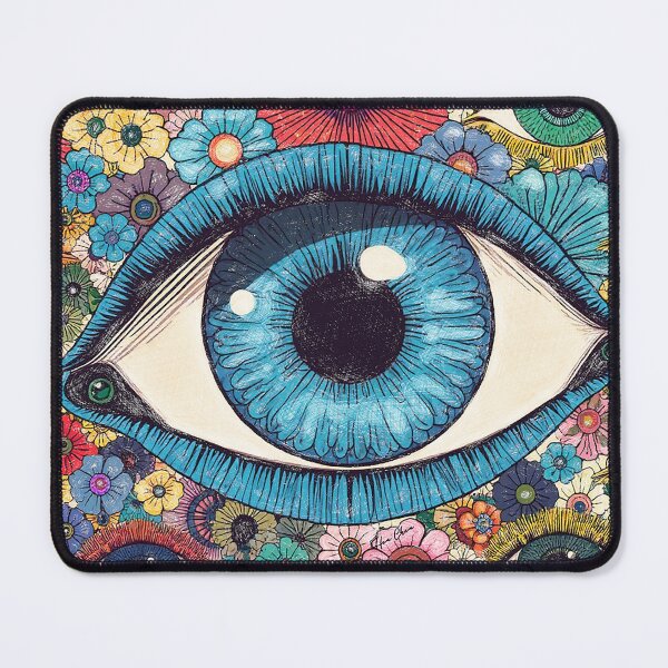 Item preview, Psychedelic Eye Garden designed and sold by Hen-C-Art.
