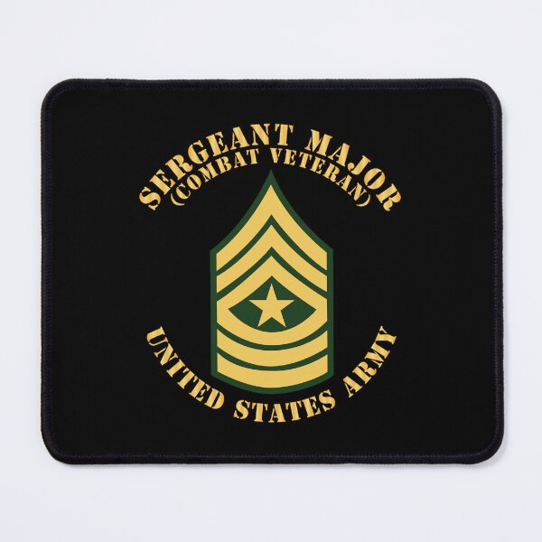 Item preview, Army - Sergeant Major - SGM - Combat Veteran - Flat X 300 designed and sold by Military Insignia Products.