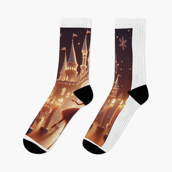 Item preview, Enchanted Ballet Dance at a Magical Castle - Fairy Tale Illustration designed and sold by choder61.