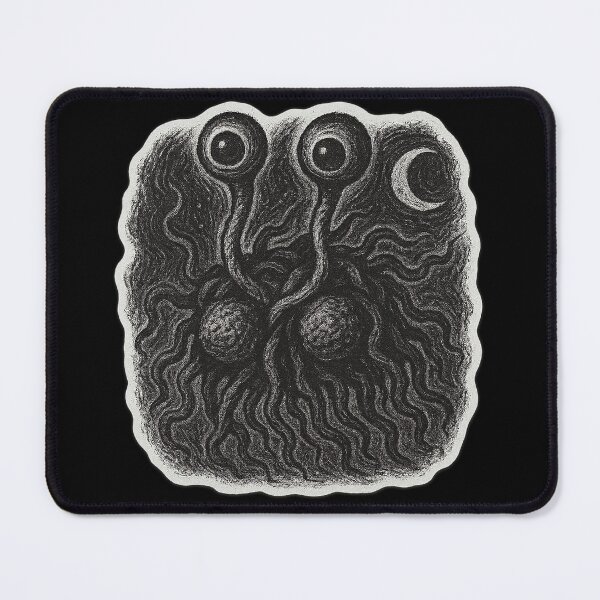 Item preview, Flying spaghetti monster in the style of old picture book illustrations designed and sold by KokeCouture.