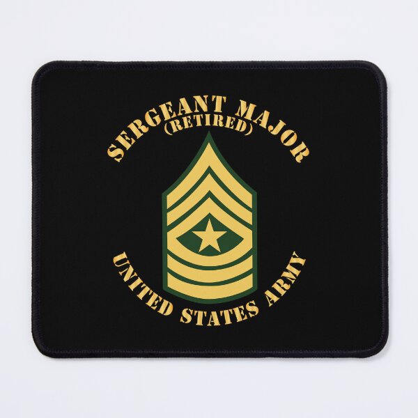 Item preview, Army - Sergeant Major - SGM - Retired - Flat X 300 designed and sold by Military Insignia Products.