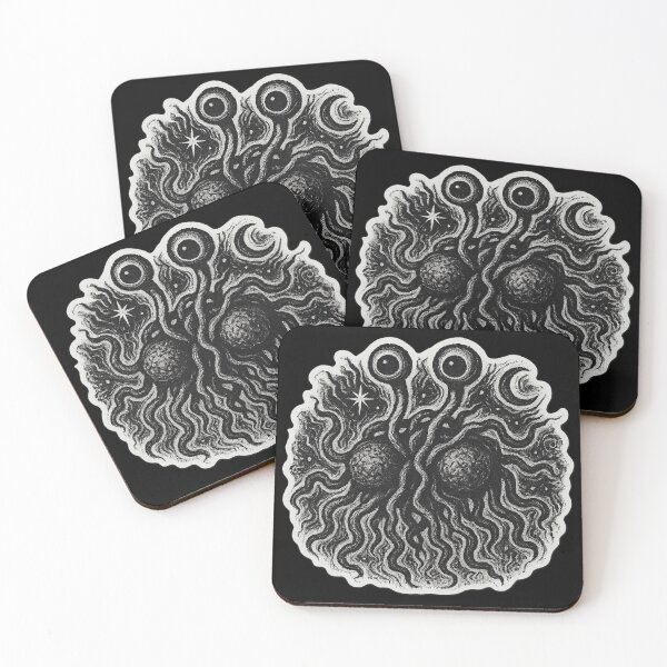 Item preview, Flying spaghetti monster in the style of old picture book illustrations designed and sold by KokeCouture.
