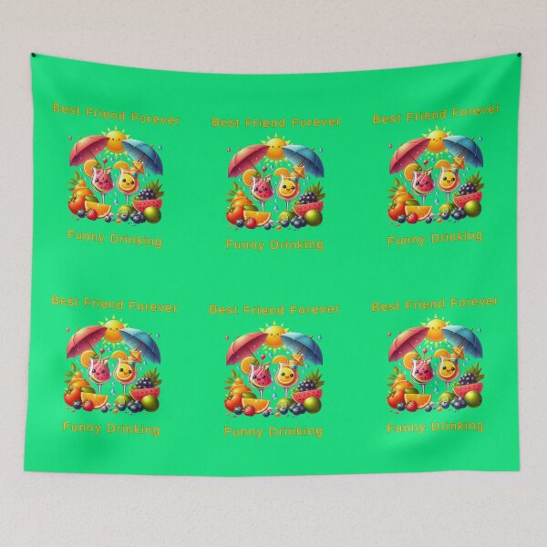 Item preview, Best Friend Forever Funny Drinking designed and sold by TrendsLook.