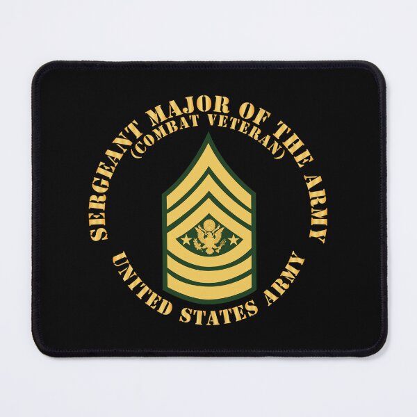 Item preview, Army - Sergeant Major of the Army - SMA - Combat Veteran - Flat X 300 designed and sold by Military Insignia Products.