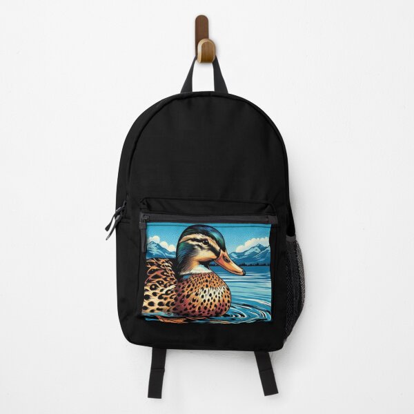 Item preview, Wild duck in pop art style designed and sold by Dogandesighn.
