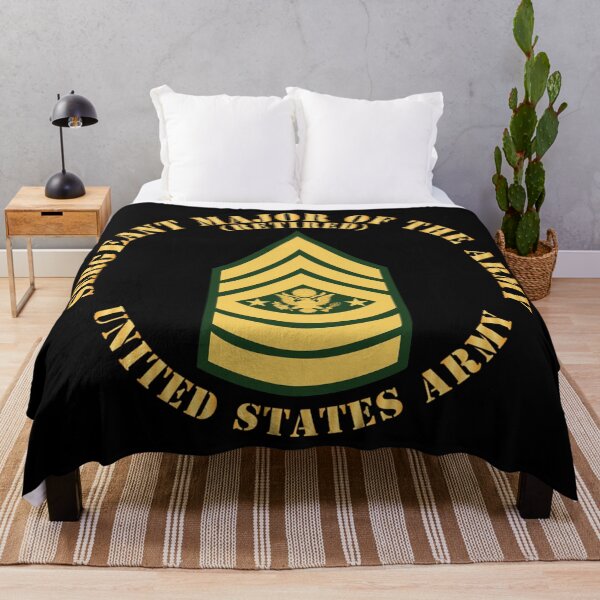 Item preview, Army - Sergeant Major of the Army - SMA - Retired - Flat X 300 designed and sold by Military Insignia Products.