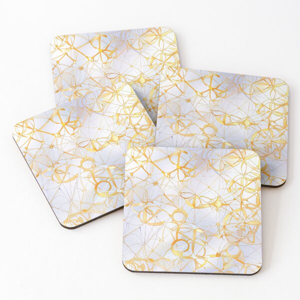 Item preview, Intricate Golden Geometric Design designed and sold by CoolPixels.