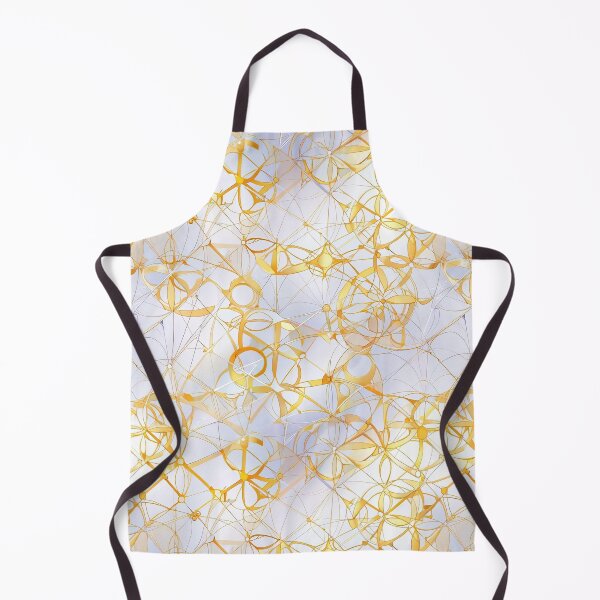 Item preview, Diseño geométrico dorado intrincado designed and sold by CoolPixels.