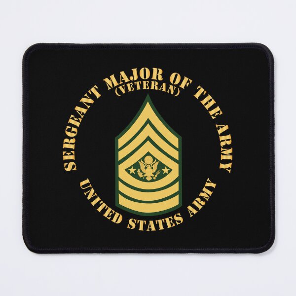 Item preview, Army - Sergeant Major of the Army - SMA - Veteran - Flat X 300 designed and sold by Military Insignia Products.