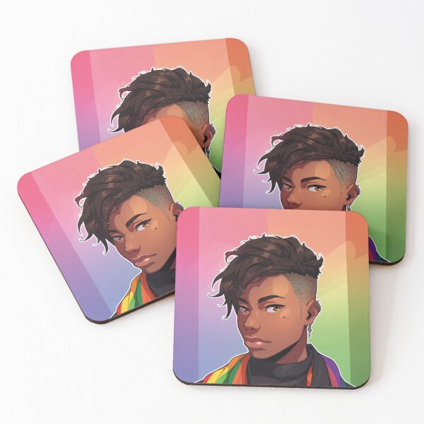 Item preview, I am non-binary, lgbtqia party designed and sold by Mauswohn.